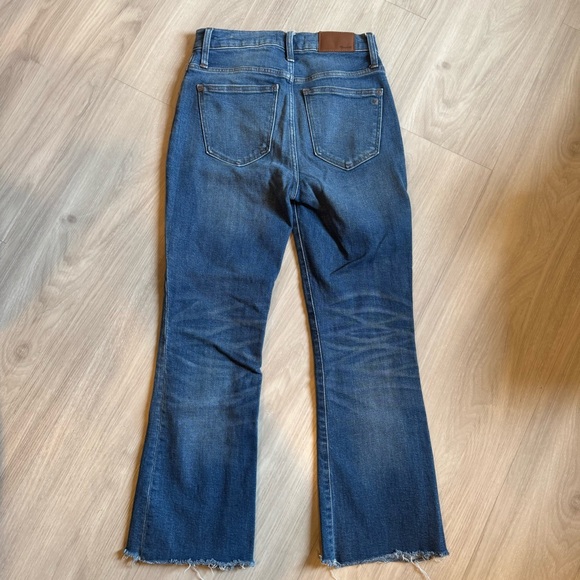 Madewell cali Demi boot blue jeans size 25 flare bootcut - Picture 9 of 14